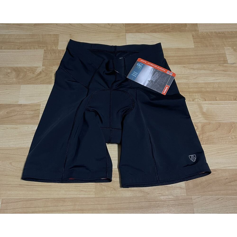 CYCLING SHORT TREK CRITERIUM WOMENS 18-20 BLACK
